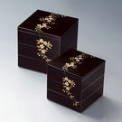 kazeya-style漆器 重箱 6個セット 黒地 金銀装飾 kazeya-style漆器 重箱 6個セット 黒地 金銀装飾 Kaze-ya style