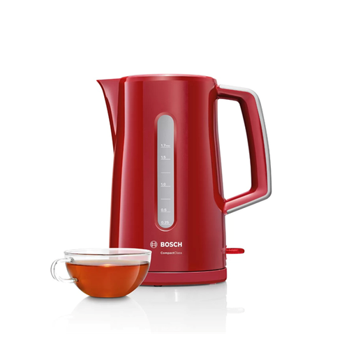 Kettles BOSCH Compact Class Cordless 2400W Red Banwell