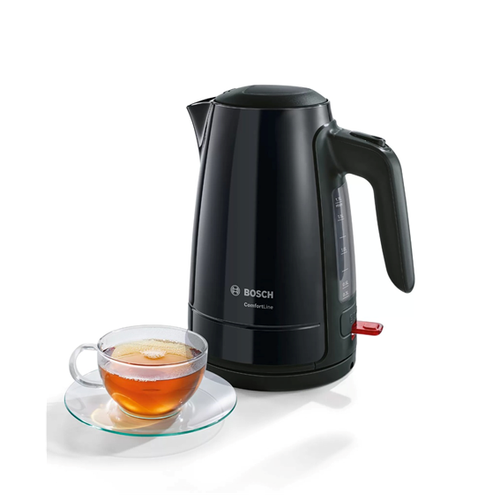 Kettles BOSCH Comfortline Cordless Kettle 2400W Black Banwell Appliances