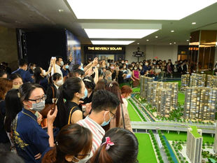 Hàng nghìn người tham quan sa bàn dự án The Beverly Solari