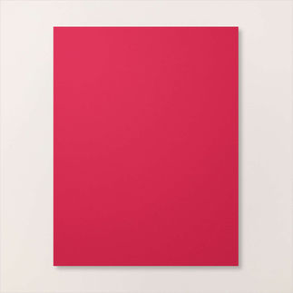 REAL RED 8-1/2" X 11" CARDSTOCK