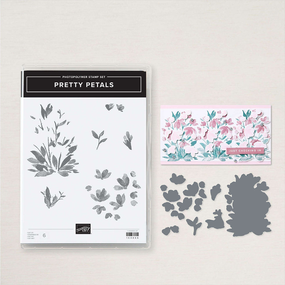 Pretty Petals Stamp & Thin Cut Bundle