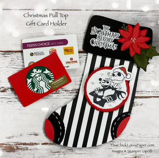 Need Unique Christmas Gift Card Holders? Try These DIY Disney-Inspired Designs Using Stampin’ Up! Products!