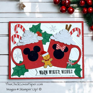A Disney-Inspired Holiday Treat—Mickey & Minnie Hot Cocoa Cards