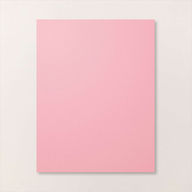 PRETTY IN PINK 8-1/2" X 11" CARDSTOCK