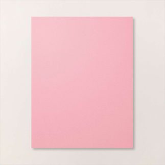 PRETTY IN PINK 8-1/2" X 11" CARDSTOCK