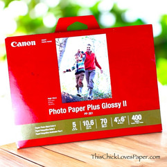 Canon Photo Paper Plus Glossy II (4×6, PP-301)