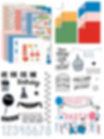 CTMH January’s Featured Paper Collection - "Let's Party"