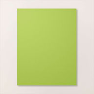 GRANNY APPLE GREEN 8-1/2" X 11" CARDSTOCK
