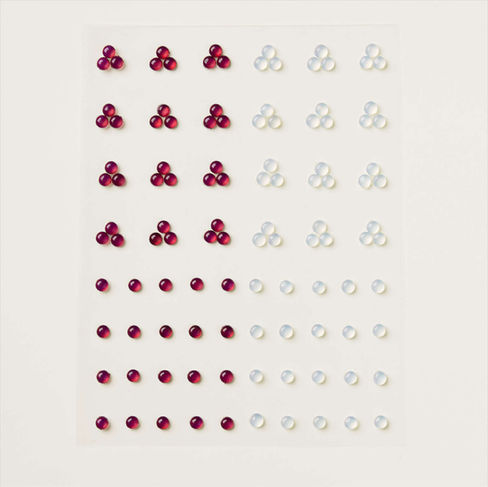 CHERRY COBBLER & PEARL ADHESIVE-BACKED BERRIES