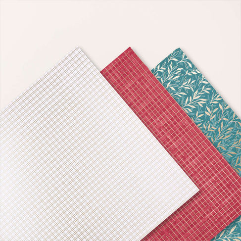 REGAL DISTRESSED PATTERNS 12" X 12" (30.5 X 30.5 CM) SPECIALTY DESIGNER SERIES PAPER