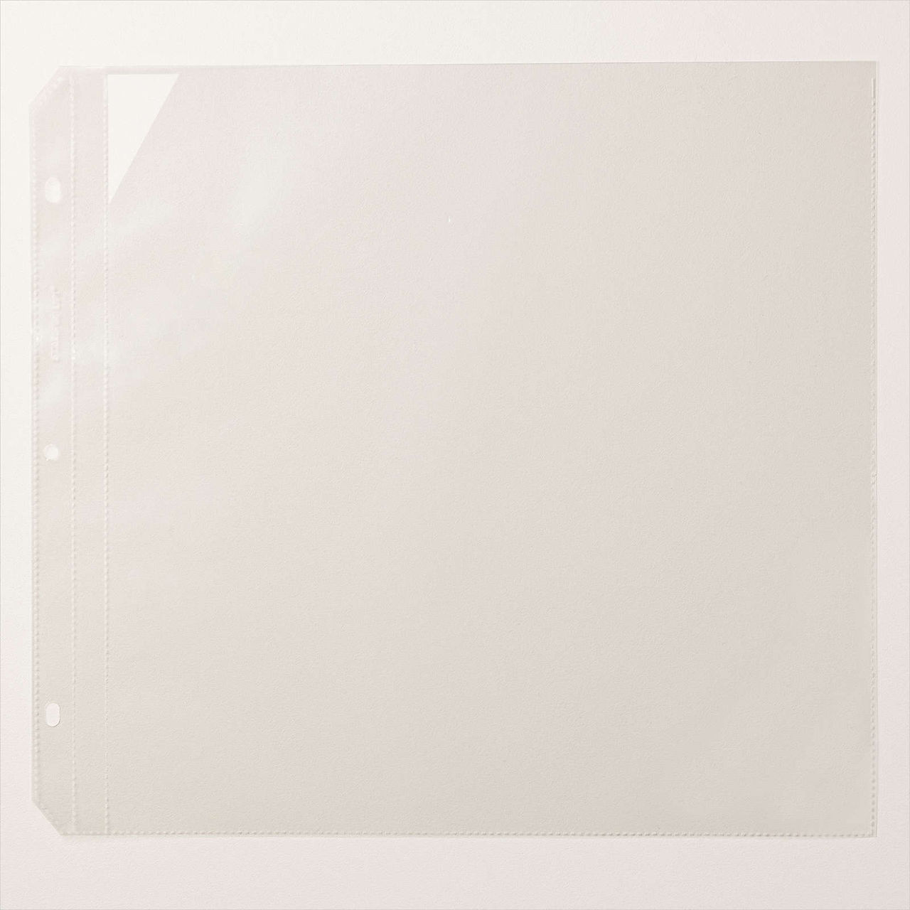 12" X 12" (30.5 X 30.5 CM) TOP-LOAD MEMORY PROTECTORS VALUE PACK