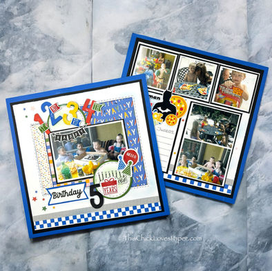 CTMH Let’s Party: The Perfect Boy or Girl Birthday Scrapbook Layout 🎂🎈