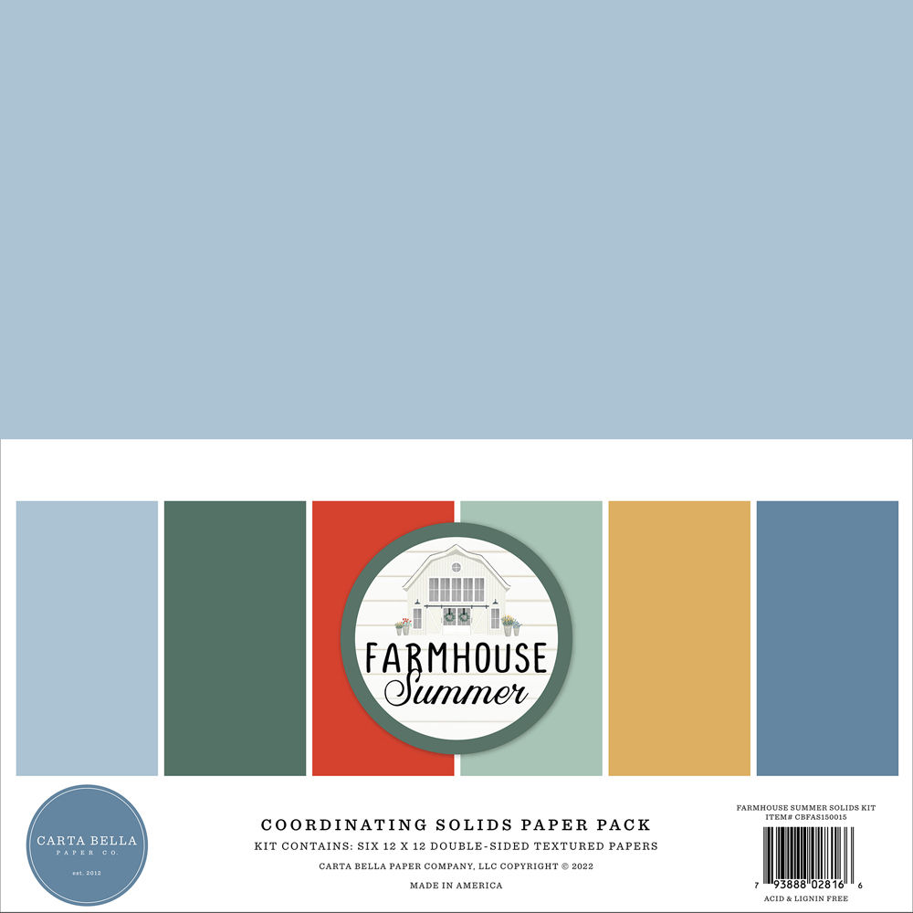 Carta Bella Farmhouse Summer Curated Bundle