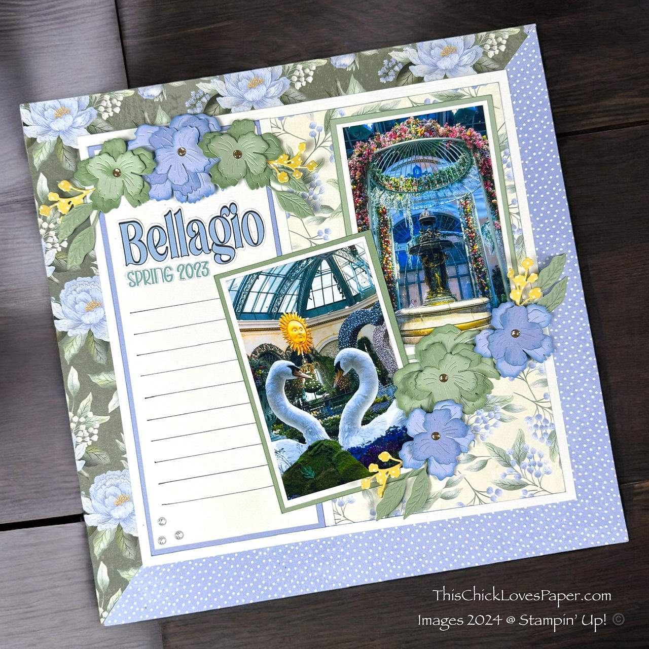 Capturing the Beauty of Bellagio with CTMH Secret Garden Collection