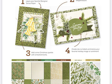 A photo of two people sitting at a table looking at recipes