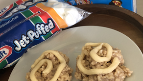 Cinnamon Roll Rice Krispie Treats
