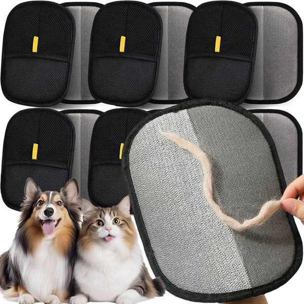 Pet Hair Remover Brush Kitten Hair Remover Gloves Deshedding Brush Glove for Dog