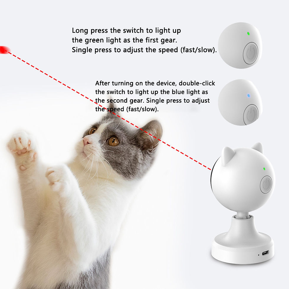 Miniatura: Smart Sensor Cat Laser Toys Interactive - Pet Cat Toy Automatic Motion-Activated