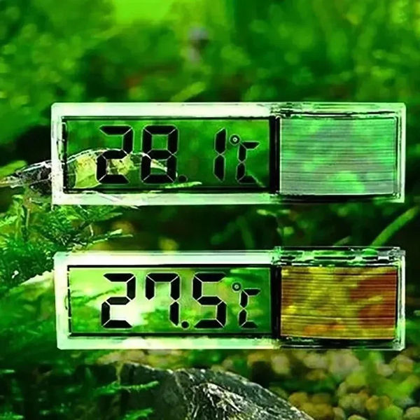 1pcs Aquarium Thermometer Electronic LCD Digital Fish Tank Temperature Measureme