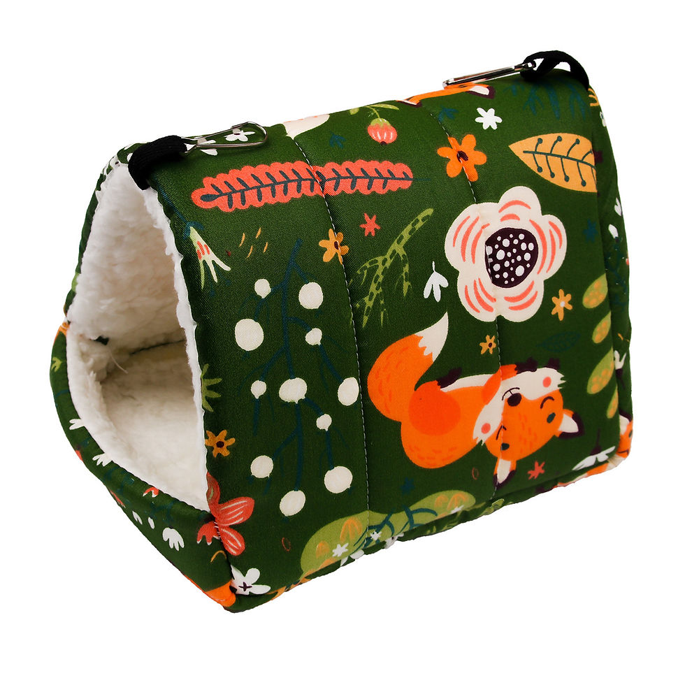 Miniatura: Parrot Hamster's Nest Insulation Cotton Nest Bird's Nest Fleece Thickened Winter