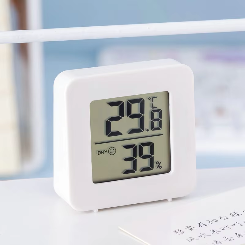 Mini Indoor Thermometer LCD Digital Temperature Room Hygrometer Gauge Sensor Hum