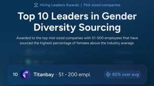 Titanbay Named a Top 20 Company Driving Gender Diversity in Hiring