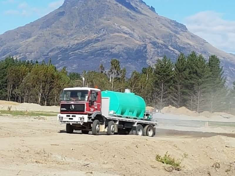 2 X 10000 L water carts.