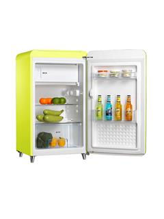 Thumbnail: TFR 1288 Tecno 1-Door Retro Series Designer Fridge
