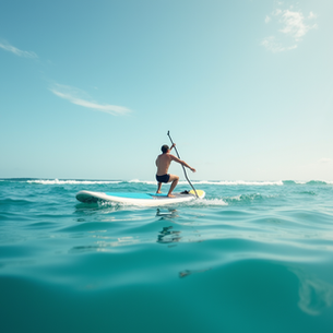 Explora los Beneficios del Yoga sobre el Agua: SUP Yoga en Cancún
