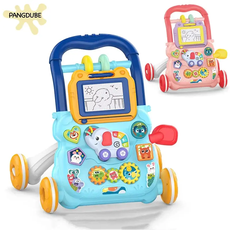 Cute Baby Walker Baby Activities Learning Walking Toys for Kid Musical