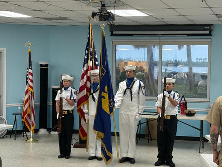 Courageous Division - CPO Pinning Ceremony