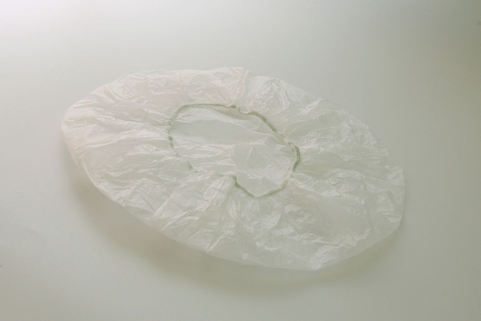 Ecofriendly Shower Cap (PE material is biodegradable) Alpha Cosmo