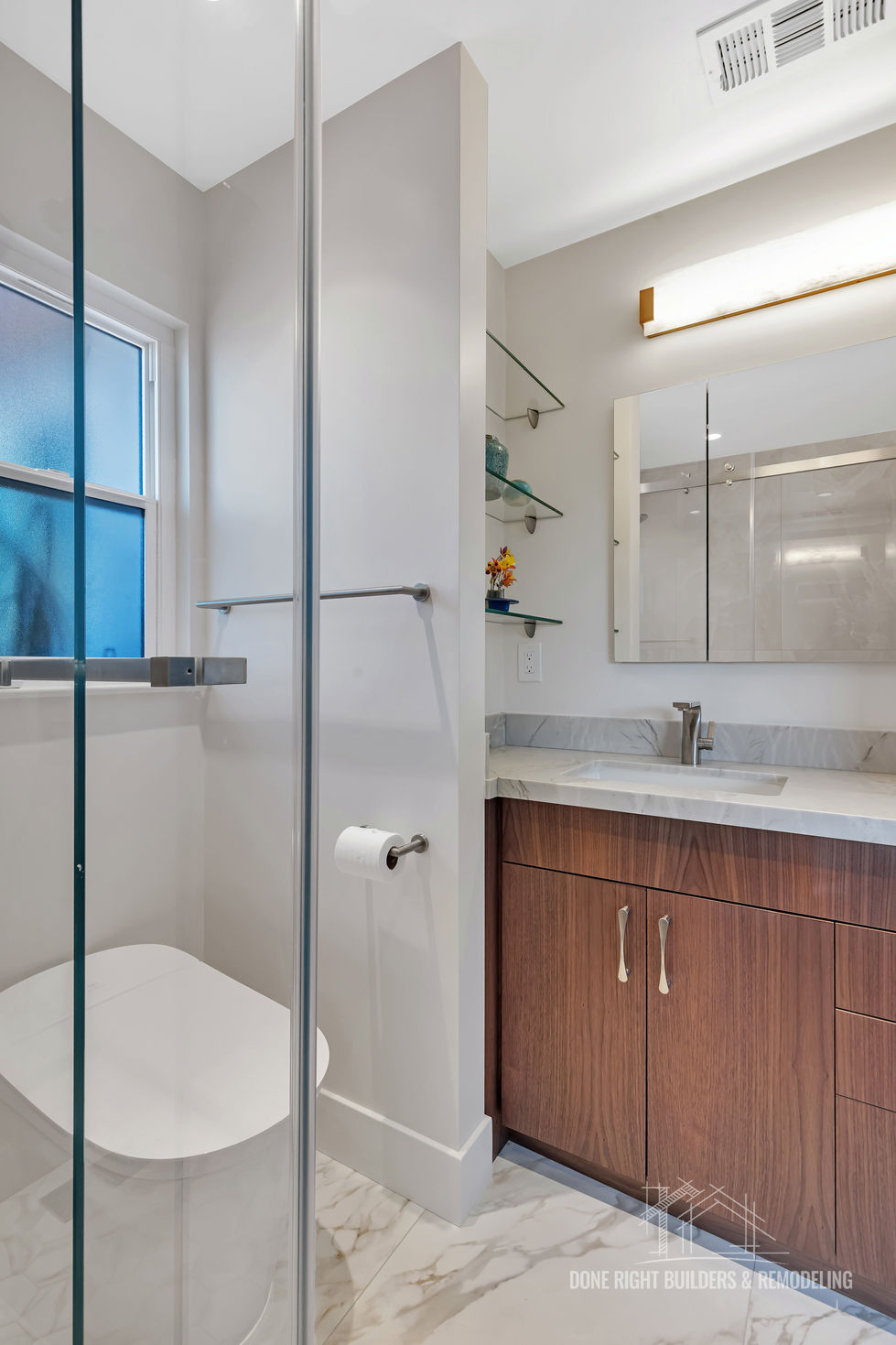 Bathroom Remodeling in Belmont CA by Done Right Builders and Remodeling