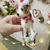 Thumbnail: Christmas garland ... Eddie the Jack Russell