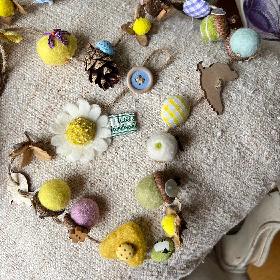 Thumbnail: Easter garland ... Swift snail