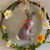 Thumbnail: Easter wreath ... Dusky rabbit