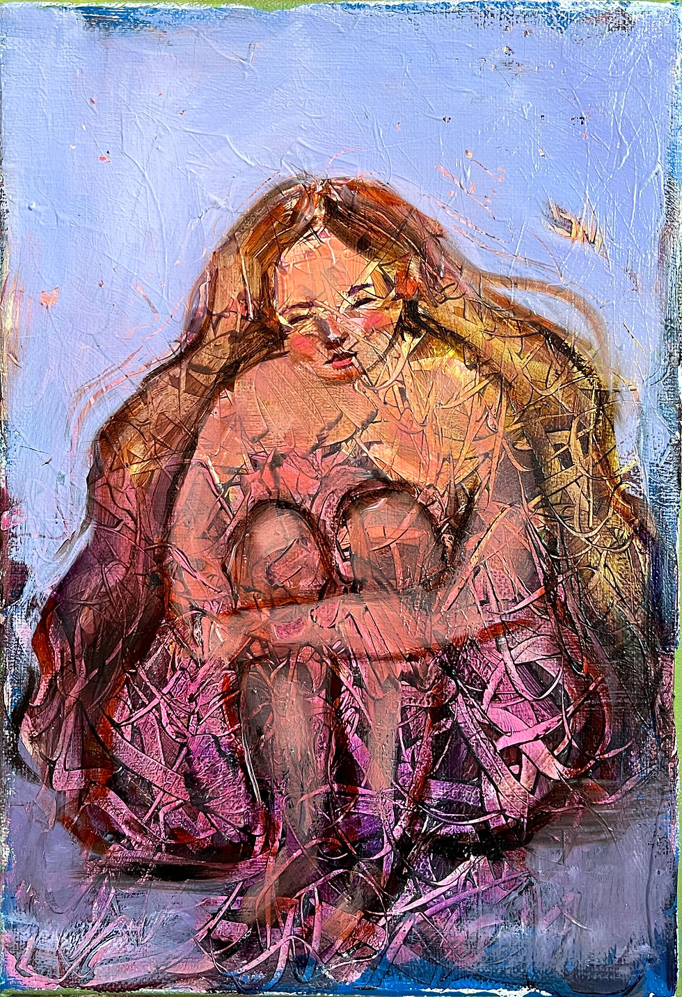 Thumbnail: "VIOLET HARMONY" Original