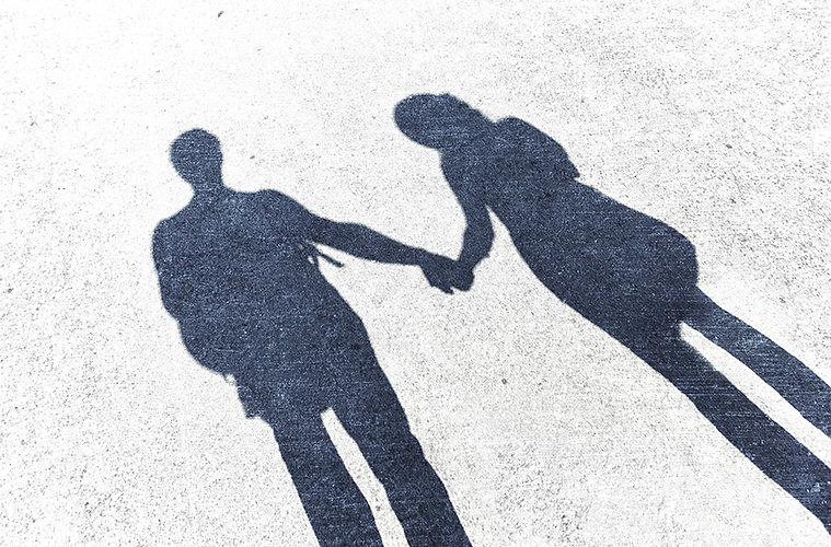Couple's Shadow : Domestic Assault Lawyer BC Canada
