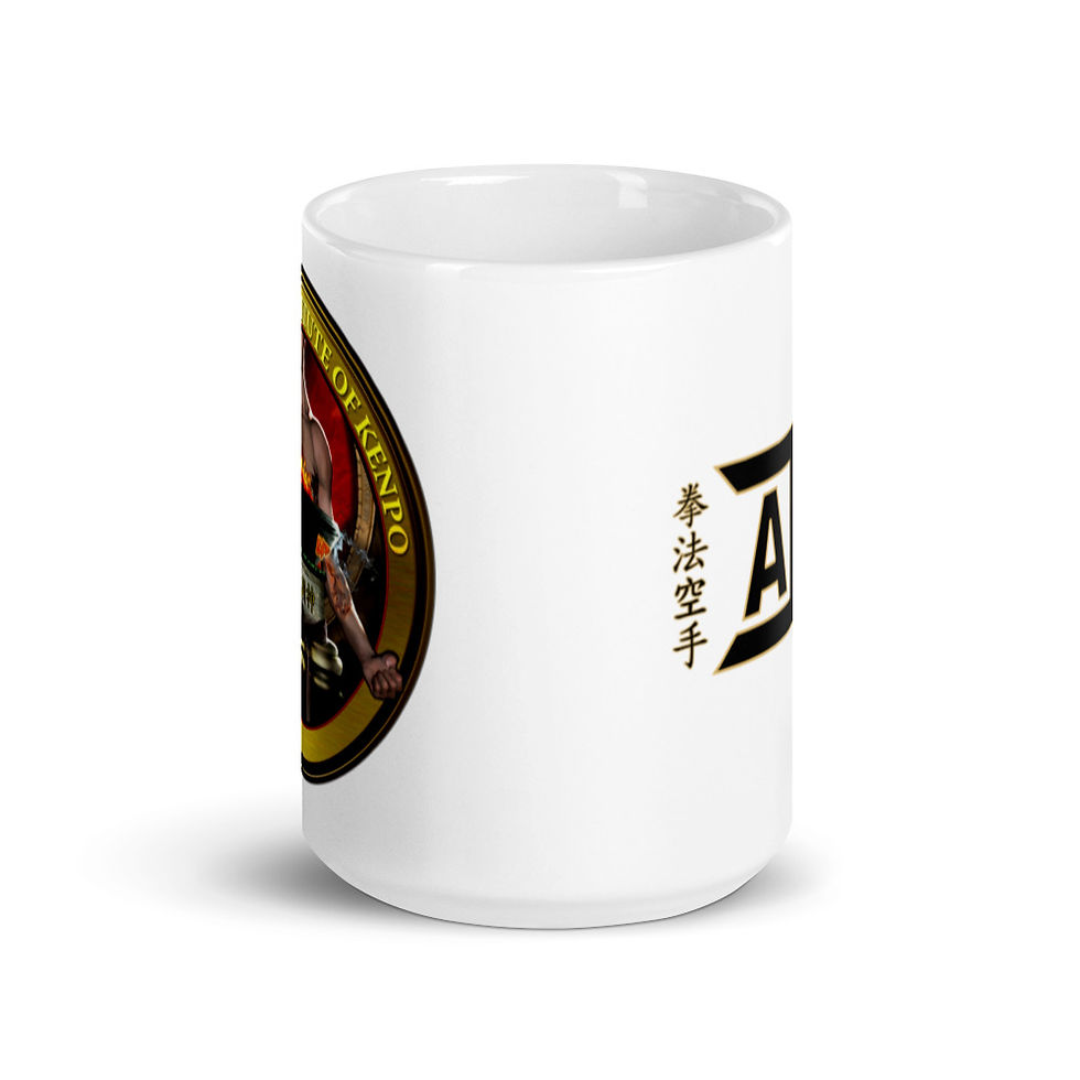 Thumbnail: Black Belt Urn: White Glossy Mug