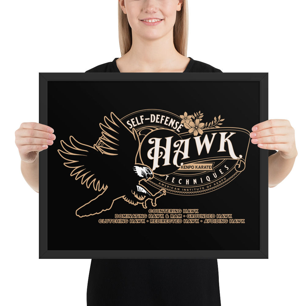 Hawk EPJ: Framed Poster 16"x20" to 18"x24"