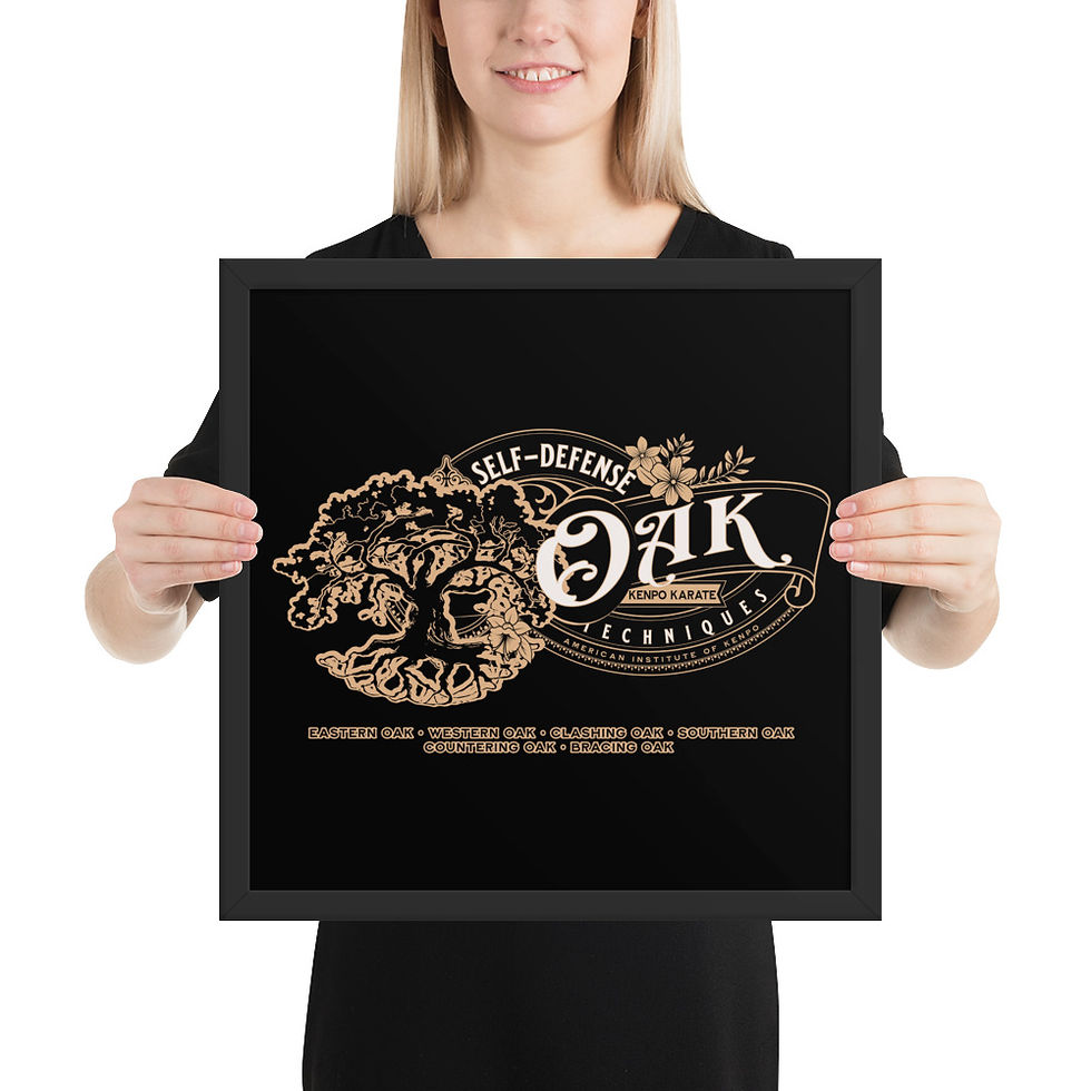 Thumbnail: Oak EPJ: Framed Poster 8"x10" to 16"x16"