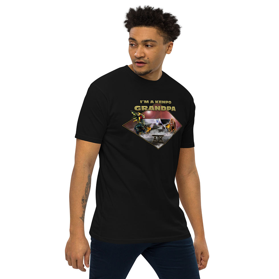 Thumbnail: I'm A Kenpo Grandpa: Adult Premium T-Shirt
