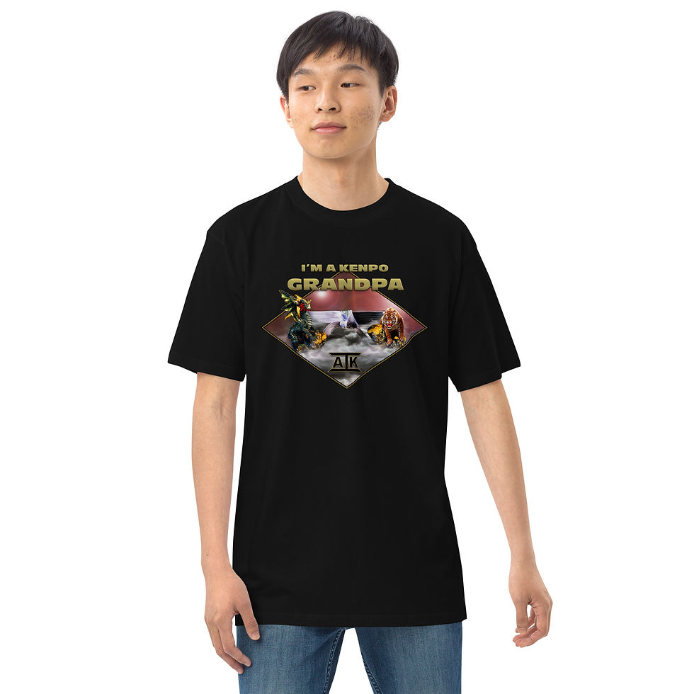 Thumbnail: I'm A Kenpo Grandpa: Adult Premium T-Shirt