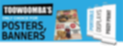 Banner and Poster sign Shop Toowoomba