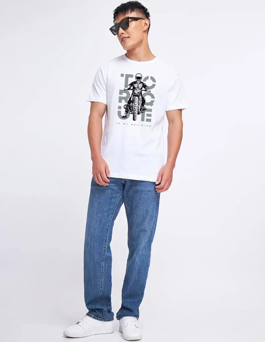 Thumbnail: Half Sleeve Print T-Shirt