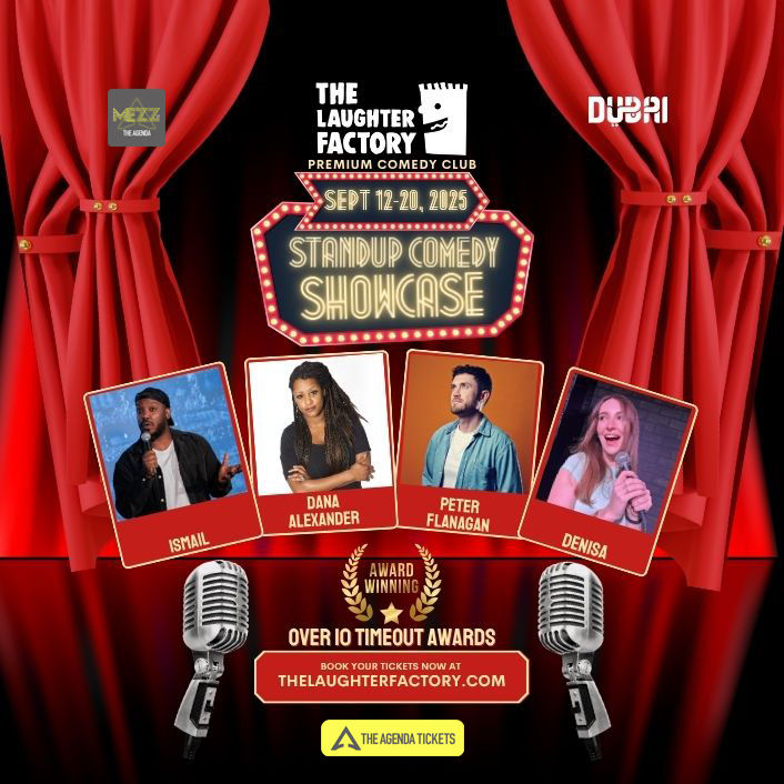 The Laughter Factory Sept 2025 | Mezz@The Agenda