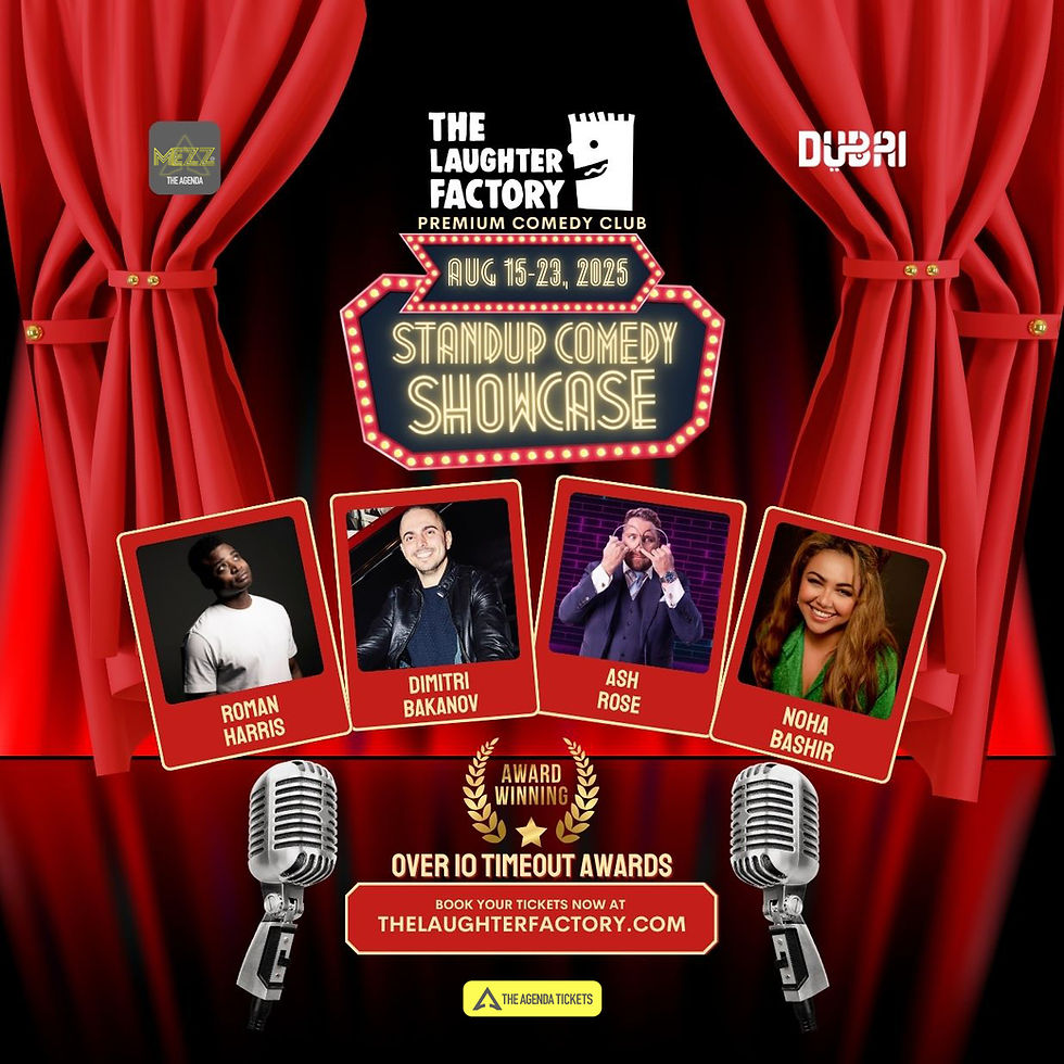 The Laughter Factory Aug 2025 | Mezz@The Agenda
