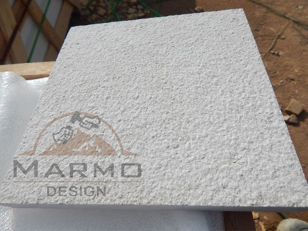 Sinai Pearl Bush hammered Brushed - Limestone Textured Surface Egypt Supplier