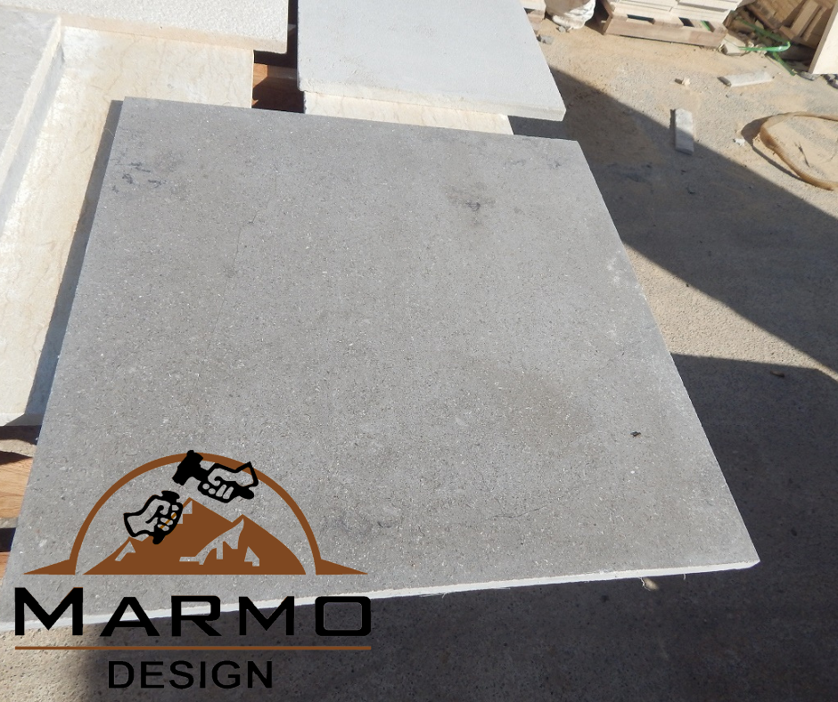 Sinai Grey Egyptian Limestone - Honed Finish
